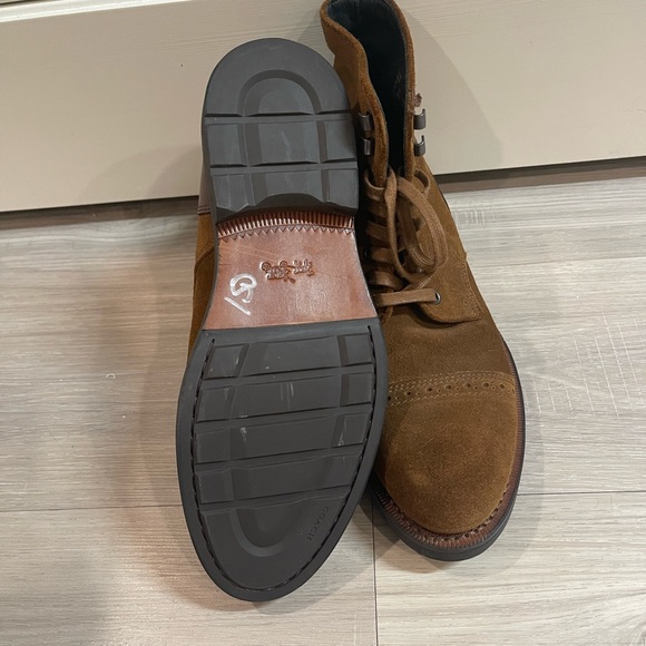 Coach Bleecker Cap Toe Boot Toffee - Picture 5 of 7